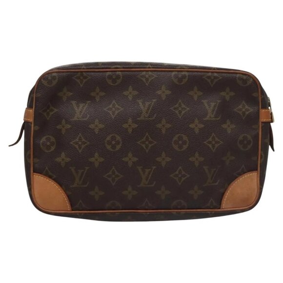 LOUIS VUITTON Monogram Compiegne 28 Clutch Bag - Picture 3 of 16